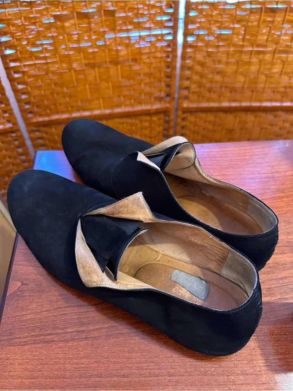 Classic Black Suede Slip-On Loafers for Men